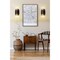Z-Lite Harlech Wall Sconce, 2-Light, 8.5 In.W x 4 In.L x 12.75 In.H, Bronze + Rubbed Brass/Bronze 739S-BRZ-RB - alternate 2